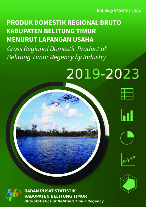 Produk Domestik Regional Bruto Kabupaten Belitung Timur Menurut Lapangan Usaha 2019-2023
